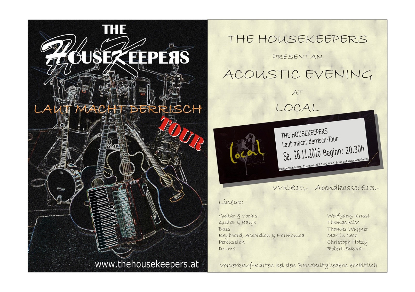 Acoustic Evening - LAUT MACHT DERRISCH TOUR