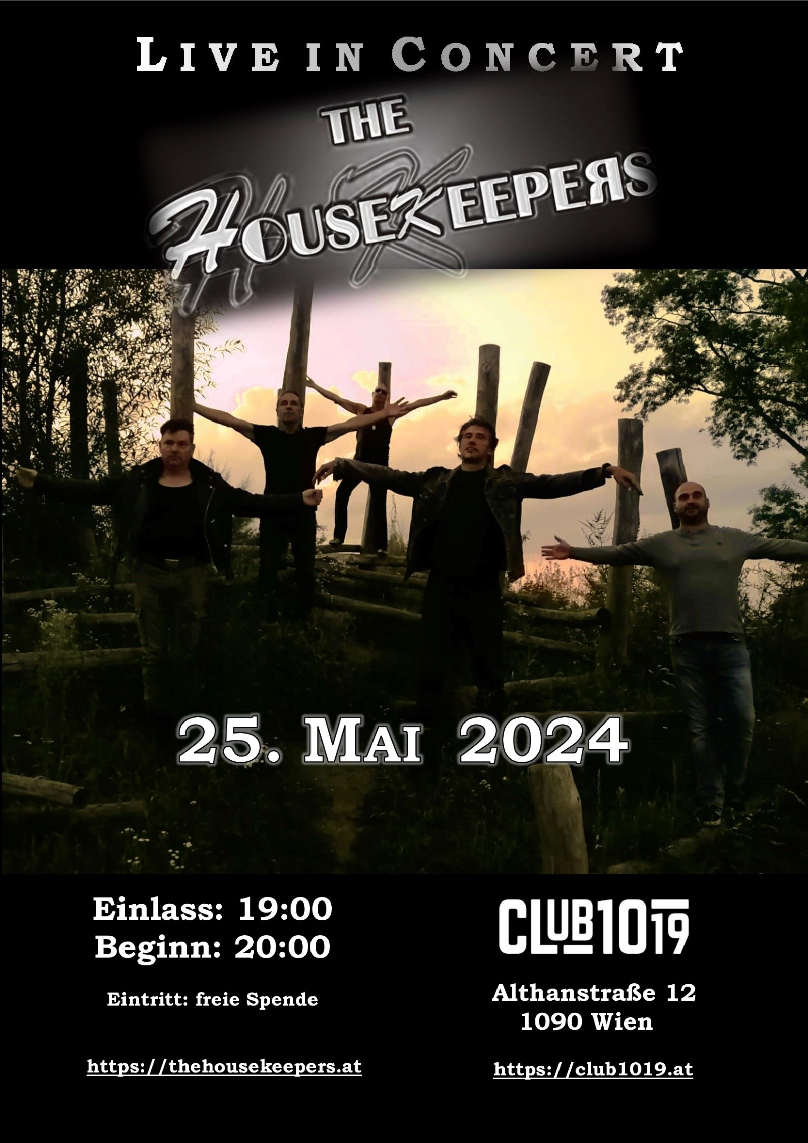 THE HOUSEKEEPERS Live In Concert